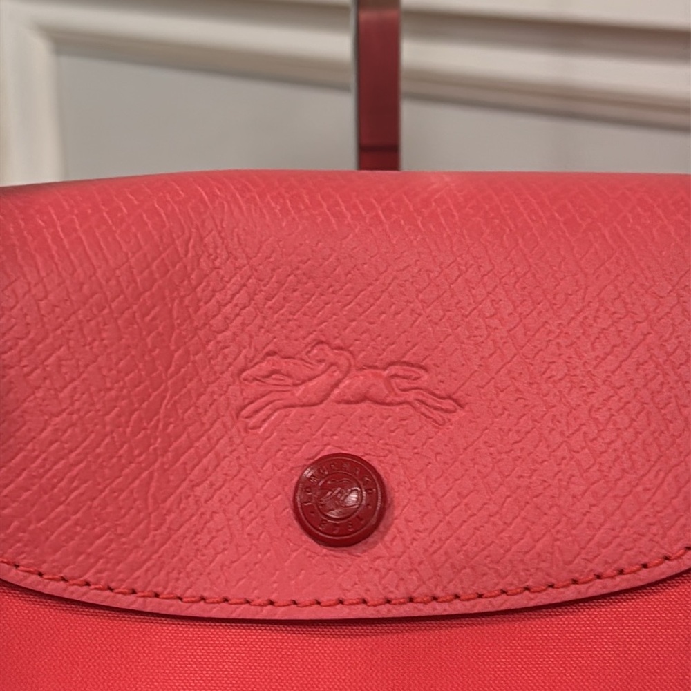 Longchamp Bag Large Coral Le Tote Bag - Picture 7 of 17